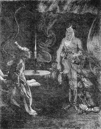 Le Fantôme de Marley, illustration de 